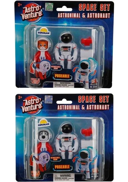 Astro Venture Astronimals & Astronot Uzay Seti