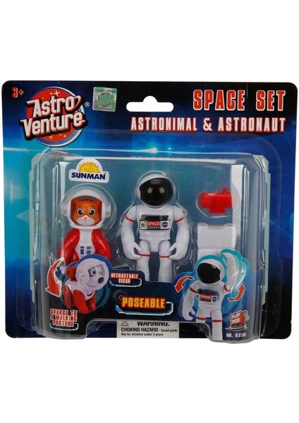 Astro Venture Astronimals & Astronot Uzay Seti modelleri