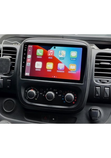 Renault Trafic 2k Görüntü Kalitesi Android 15 Multimedya Sistemi 8+256 Myway (2021-2025)