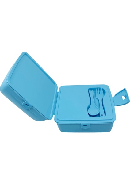 Cinnamoroll 4 Bölmeli Çocuk Beslenme Kutusu - Yemek Saklama Kabı Kaşık ve Çatallı fiyatları