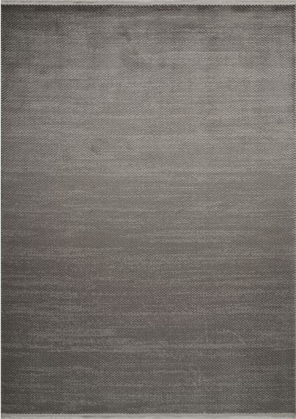 Halı Truva 6664 Antrasit Akrilik Yumuşak Dokulu Sık Dokuma Düz Sade Desenli Kaliteli Halı