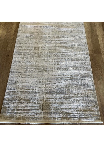 Zen 1086 Bej Mikrofiber Antibakteriyel Modern Halı