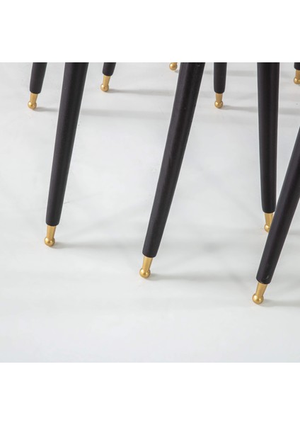 3'Lü Beyaz Dikdörtgen Ahşap Zigon Gold Kenarlı Sehpa Siyah Lüx Ayaklı E14 indirimleri