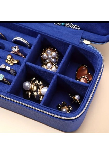 Mavi Çok Amaçlı Seyahat ve Takı Organizeri, Düzenleyici ve Kutusu modelleri