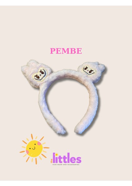 Kız Çocuk Labubu Bebek Model Yumuşak Peluş Karışık Renk Taç modelleri