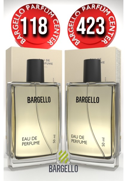 118 Kadın Parfüm Floral 50 ml Edp + 423 Kadın Parfüm Floral 50 ml Edp