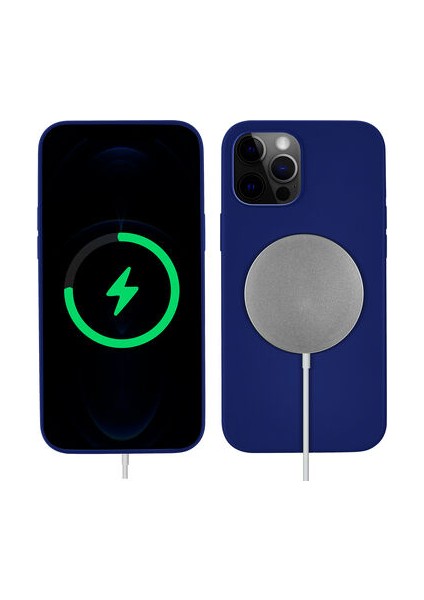 Apple iPhone 13 Pro Max Ile Uyumlu Kılıf Silksafe Wireless Kapak