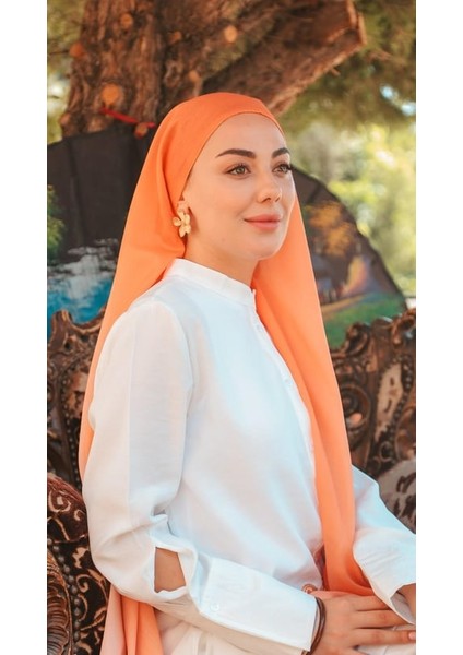 Locella Pamuk Vual Şal Turuncu fiyatları