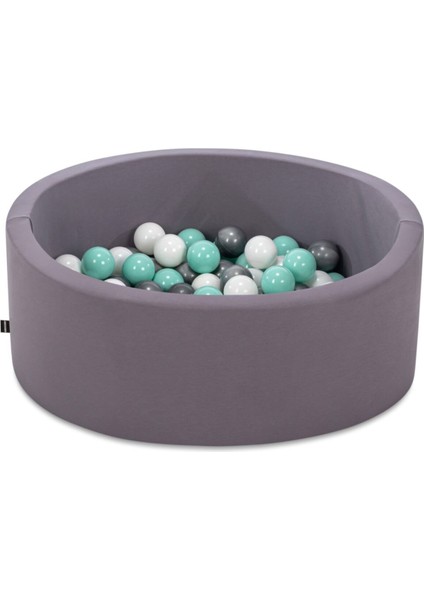 Gri Sünger Top Havuzu 85X30 Cm, Çocuklar Için Eğlenceli ve Güvenli Oyun Alanı fiyatları