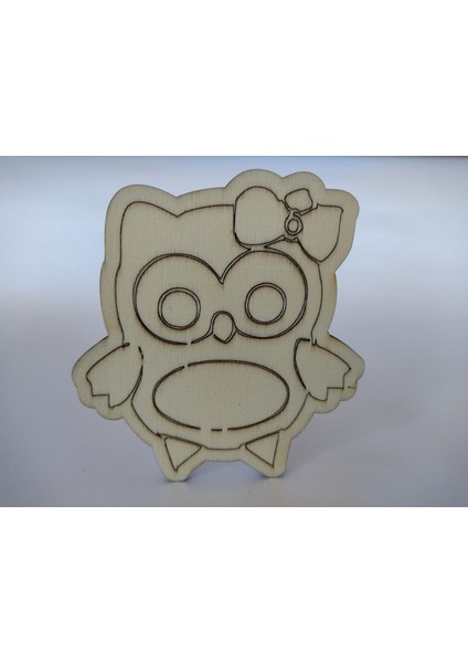 Boyanabilir Ahşap Hayvan Figürleri - Lazer Kesim Kavak Kontraplak Etkinlik Seti (Anaokulu/1. Sınıf)