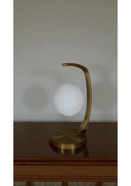 Ay Şeklinde Gece Lambası, Masaüstü Dekoratif LED Işık, Şık ve Parlak Tasarım fiyatları