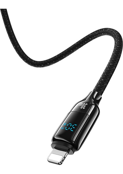 SJ741 Lightning Kablo – 30W Hızlı Şarj, Dijital Ekran, 1.2m, 480MBPS fiyatları