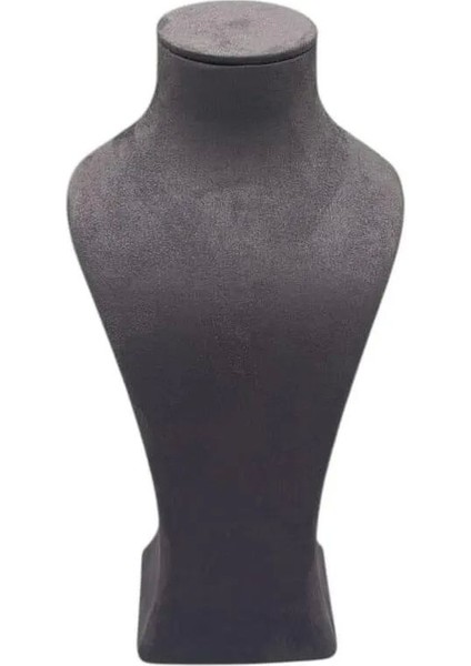 Füme Renkli 31 cm Kumaş Takı Sergileme Mankeni, Şık ve Kullanışlı Tasarım fiyatları