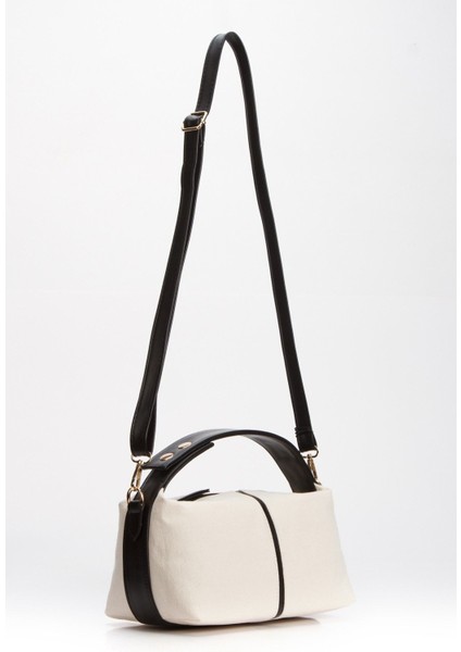 Şık Siyah Kanvas El ve Omuz Çantası, Günlük Kullanım Için Ideal Seçim fiyatları