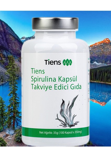 Spirulina Kapsül Takviye Edici Gıda modelleri