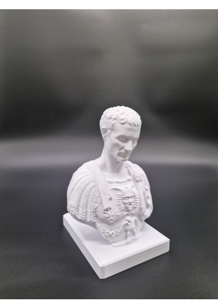 Julius Caesar Büstü Kalemlik, 3D Baskı, Beyaz fırsatları