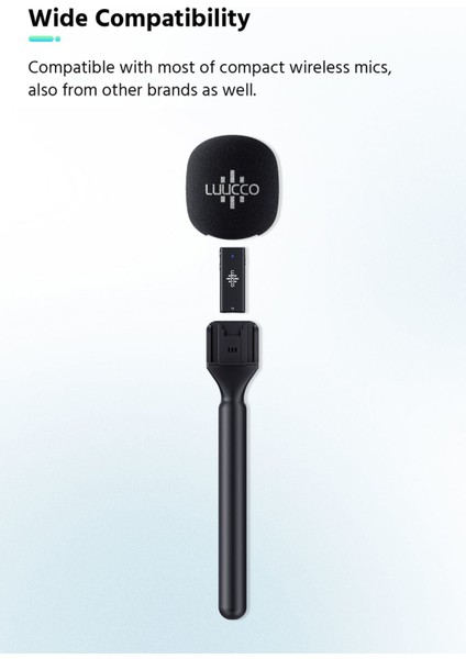 Wirefree Kompakt Wireless Mikrofonlar Için El Adaptörü