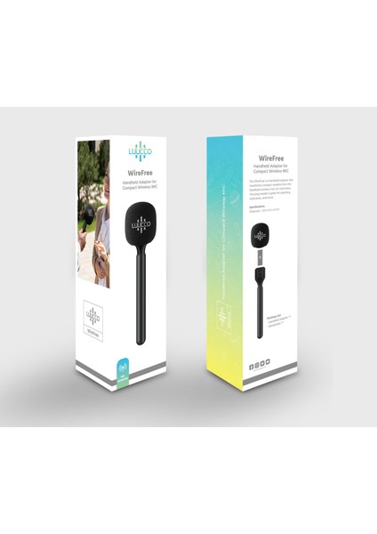 Wirefree Kompakt Wireless Mikrofonlar Için El Adaptörü