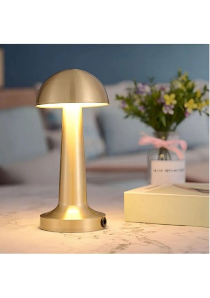 Renkli Mantar Masa Lambası, Dimmerli, Şık ve Kullanışlı Ev Dekorasyonu Parçası modelleri