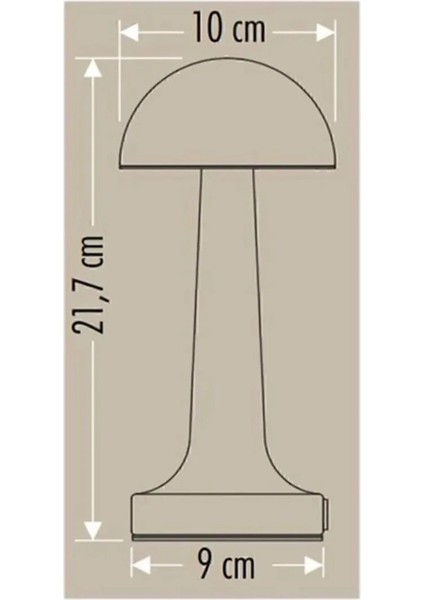 Renkli Mantar Masa Lambası, Dimmerli, Şık ve Kullanışlı Ev Dekorasyonu Parçası fırsatları