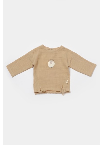 Bebek Uzun Kollu Tişört ve Pantolon Takım, %100 Pamuk, Bebek ve Yenidoğan Serisi - CSYM7026 modelleri