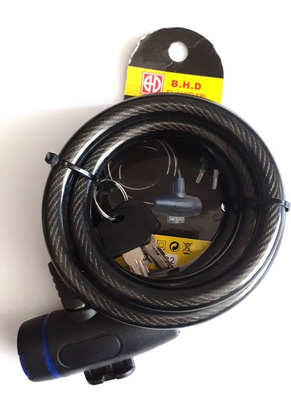 - Bisiklet Kilidi Anahtarlı - 150 cm - BHD00582
