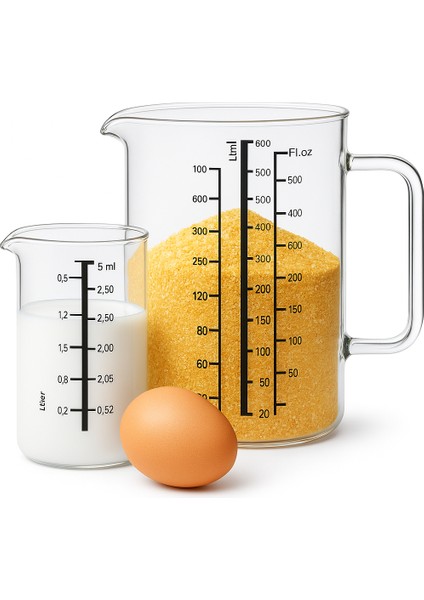 Sımax 2’li Ölçü Kabı Seti