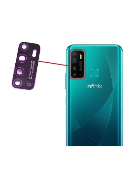 Infinix Hot 9 Kamera Camı