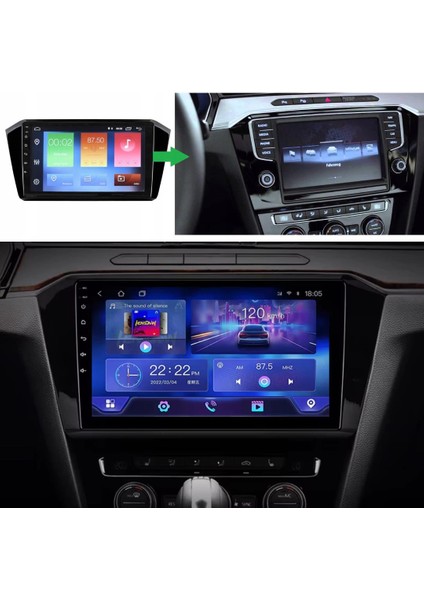 Volkswagen B8 2k Görüntü Kalitesi Android 15 Multimedya Sistemi 8+256 Myway (2016-2020)