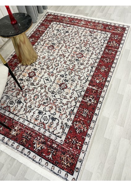 Kilim Motifli Saçaklı Klasik Kaymaz Taban Halı indirimleri