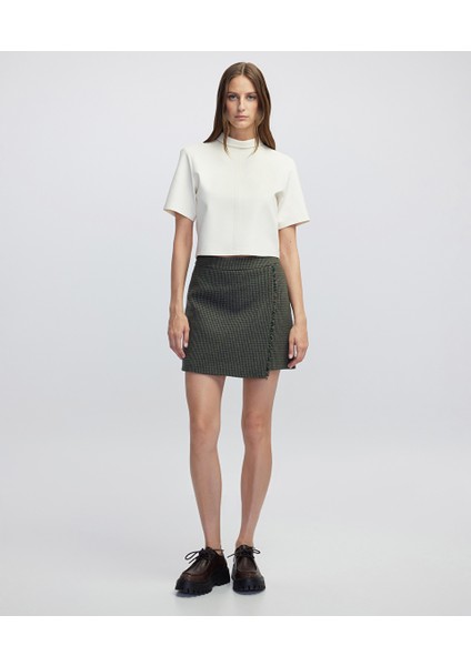 Kazayağı Desen Mini Etek IW6250004094022 modelleri