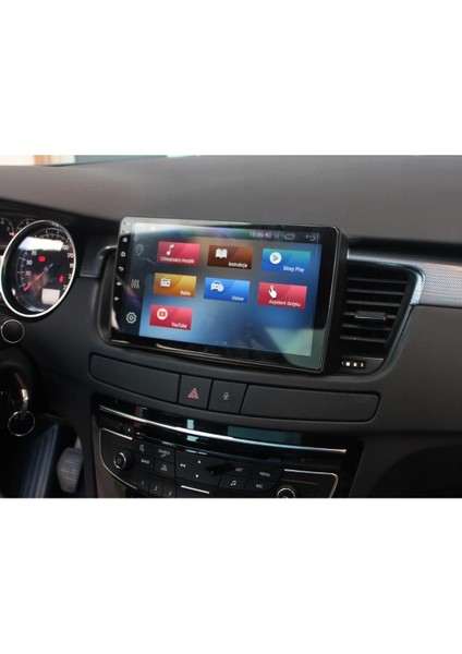 Peugeot 508 2k Görüntü Kalitesi Android 15 Multimedya Sistemi 8+256 Myway (2012-2018)
