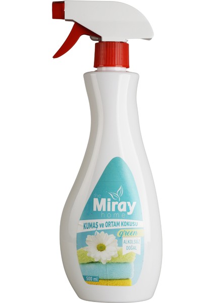 Mikrokapsüllü Kumaş ve Ortam Kokusu green 500ml (Alkolsüz)