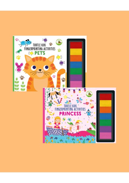 Fingerprint Activities Serisi 2'li (Pets-Princess)