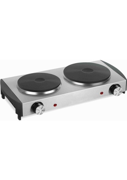 2500 Watt Ikili Inox Ocak