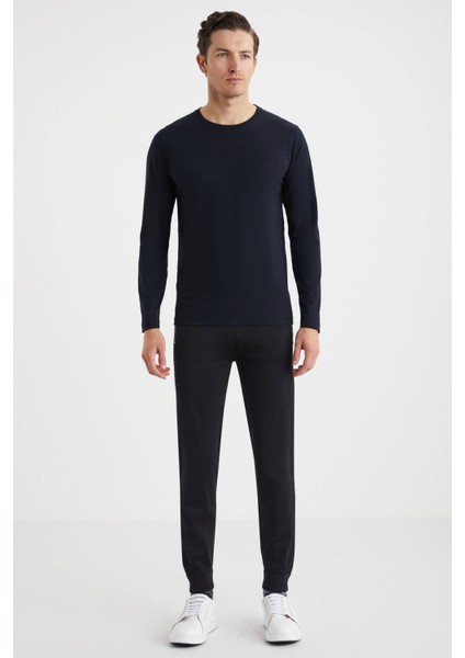 Kaşmir Karışım Siyah Uzun Kollu T-Shirt fiyatları