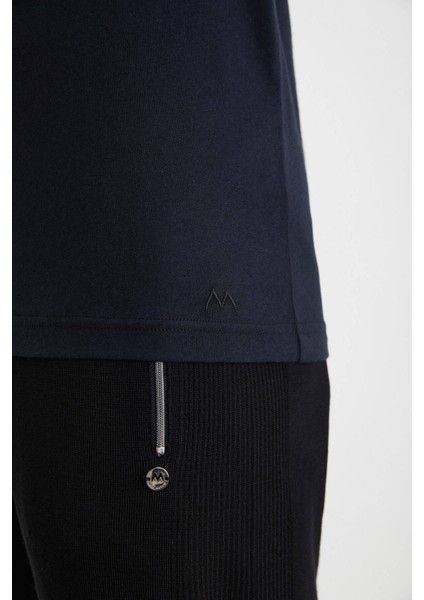 Kaşmir Karışım Siyah Uzun Kollu T-Shirt fırsatları