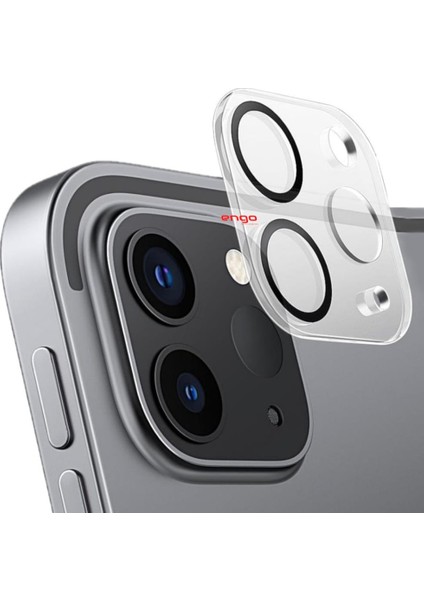 Apple iPad Pro 13 Inç Kamera Koruyucu 3D Temperli Cam