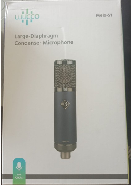 Large Melo-S1 Geniş Diyaframlı Kardioid Kondenser Mikrofon fırsatları