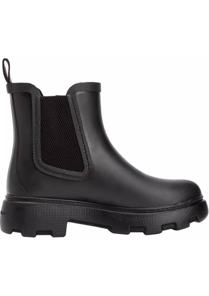 Kadın Warm Lining Chelsea Yağmur Botu - Siyah modelleri