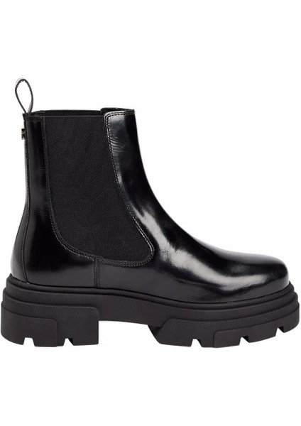 Kadın Kalın Tabanlı Chelsea Bot - Siyah modelleri