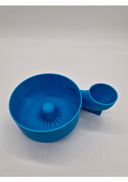 Hydrodinamik Otomatik Meyve ve Sebze Yıkama Aparatı, 3D Baskı, Mavi