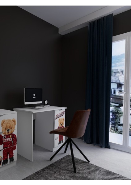 Fastest Bear Yarışcı Temalı Uv Baskılı Masa