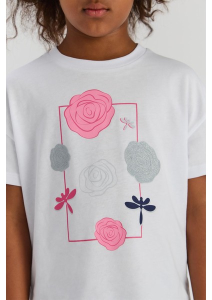 Bg Store Kız Çocuk Beyaz Sweatshirt modelleri