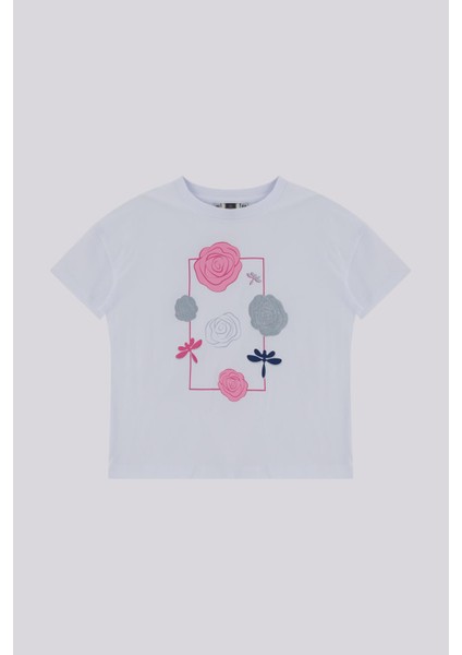 Bg Store Kız Çocuk Beyaz Sweatshirt indirimleri