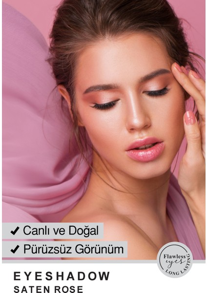Saten Rose Eyeshadow - Gül Tonu Göz Farı fırsatları