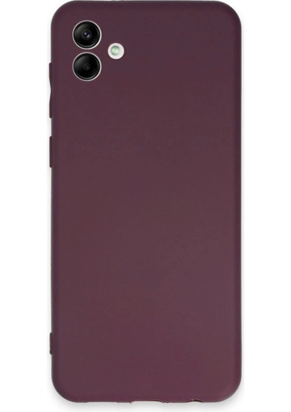 Samsung Galaxy A04E Kılıf First Silikon - Mor