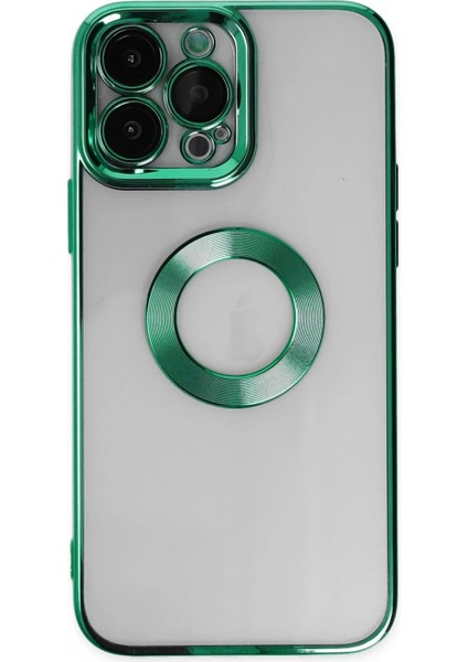 iPhone 14 Pro Max Kılıf Slot Silikon - Köknar Yeşili