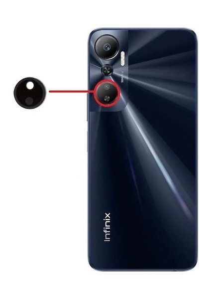 Infinix Hot 20 Kamera Camı