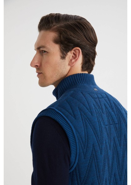 Ekru Activewear Merino Yün Yeşil Yelek modelleri